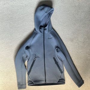 Nike sz small grey therma-fit zip hoodie
